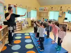 Tae Kwon Do enrichment at OC Kids Preschool Santa Ana